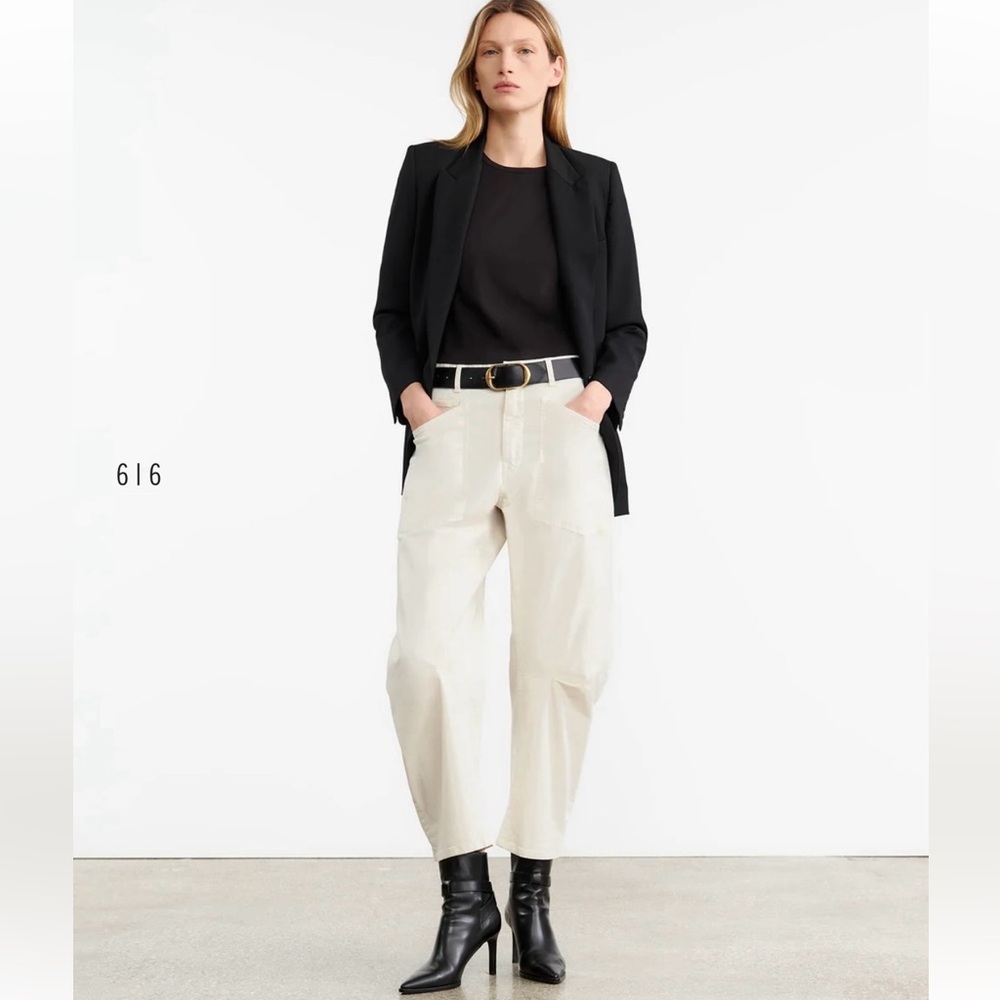 Nili Lotan Shon pants in Stone